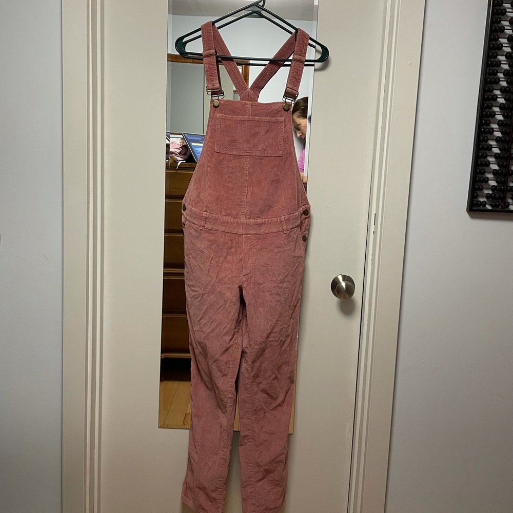 Hatch Corduroy Maternity Overalls
